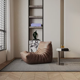 modern leisure chair 3d model