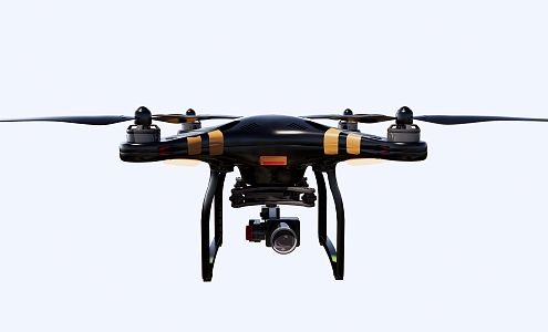 Modern Drones 3d model