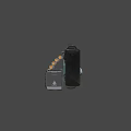 light machine gun 3d model
