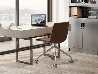 Modern desks and chairs desks and chairs 3d model