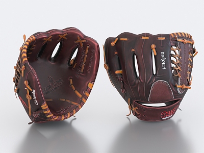 Baseball Gloves Heat Insulated Gloves 3d model