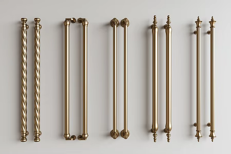 French European Style Handle Door Handle Large Door Handle Glass Door Handle Cabinet Door Handle Door Handle Door Handle 3d model