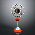 Modern Microphone Mike Amplifier Capacitor Mike High-end Mike 3d model