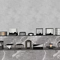 Modern Outdoor Lights With Geometric Shapes Metal Frames And Warm Glow