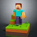 Toy Pixel Figure Toy Next Generation Item 3 Print 3d model