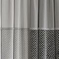 Modern Curtain Fabric Curtain 3d model