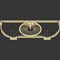 Elegant Bathroom Vanity With Framed Mirror Marble Countertop And Light Cabinets