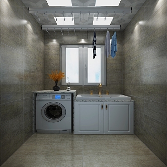 Home Laundry Room Laundry Room 3d model