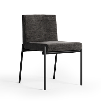 modern dining chair 3d model