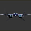 Warplanes Science Fiction Fighters Future Fighters Fighters 3d model