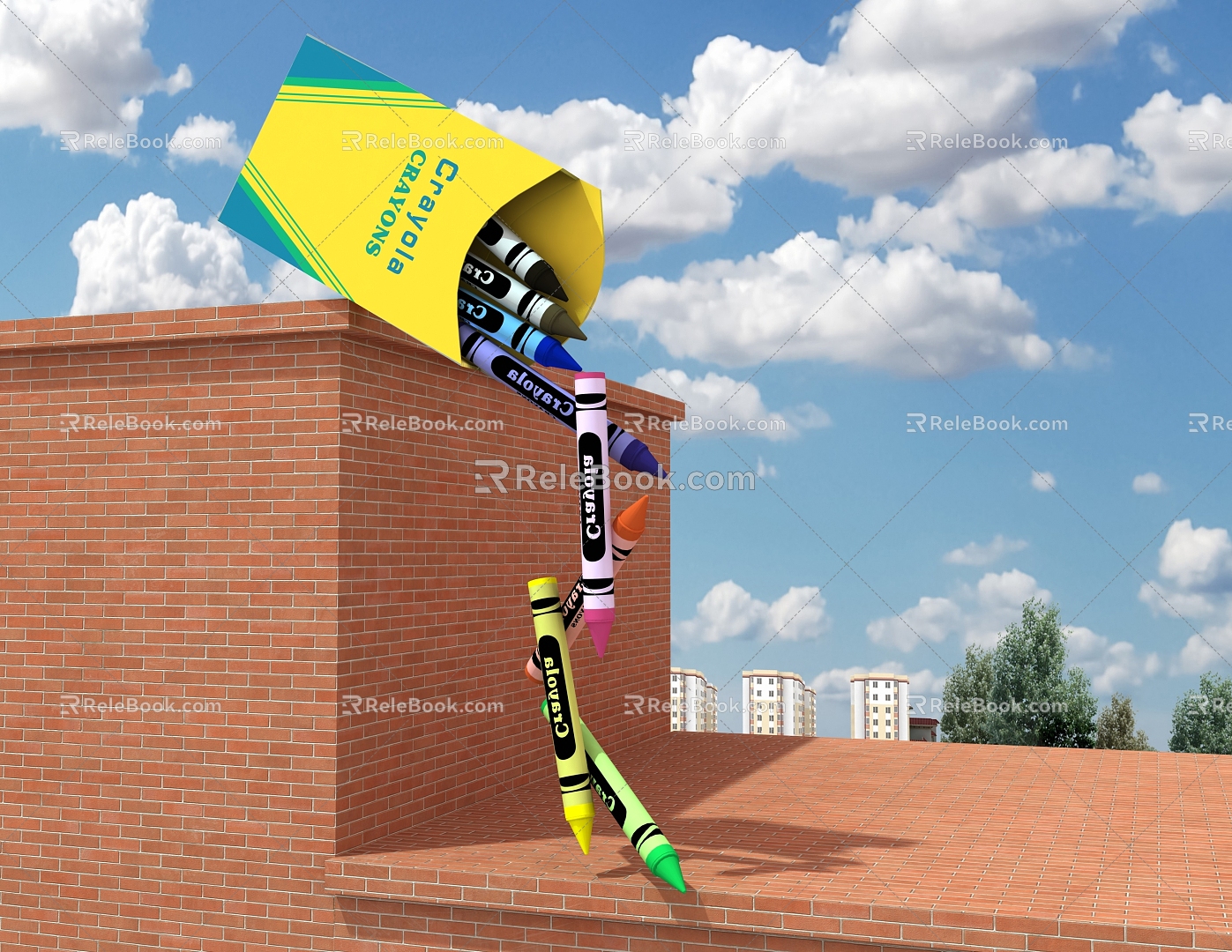 Modern Crayon model