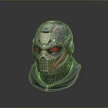 Sci-Fi Helmet Alien Helmet-Helmet High Tech Helmet Game Helmet 3d model
