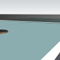 Sturdy Table Tennis Table With Racket And Ball For Sports Equipment