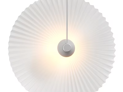 Modern White Fan Shaped Wall Lamp With Soft Glow And Minimalist Design 3d model