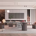 Modern Restaurant 3d model