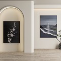 New Chinese Decorative Painting 3d model