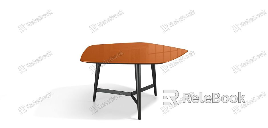 Modern dining table model