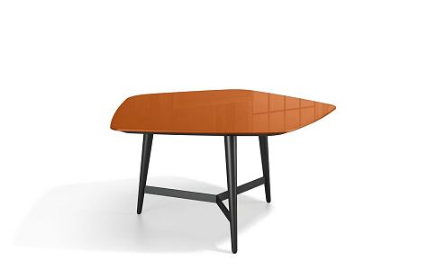 Modern dining table 3d model