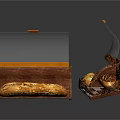 Wooden Bread Boxes With Transparent Lids And Orange Handles Holding Loaves Of Bread