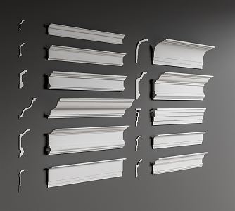 Gypsum line 3d model