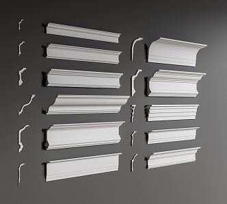 Gypsum line 3d model