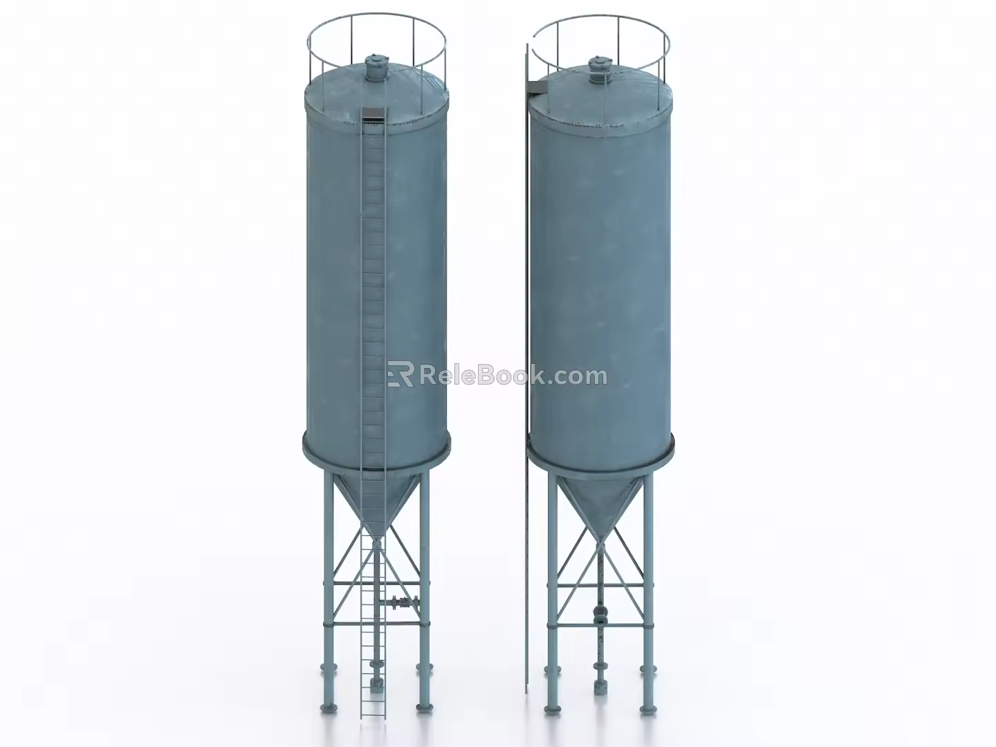 Water Tower Water Storage Tank Water Tank Water Storage Tank Material Warehouse Barrel 3d model