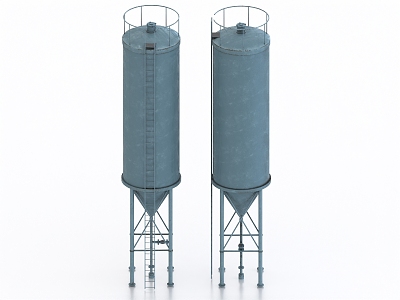 Water Tower Water Storage Tank Water Tank Water Storage Tank Material Warehouse Barrel 3d model