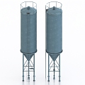 Water Tower Water Storage Tank Water Tank Water Storage Tank Material Warehouse Barrel 3d model