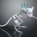 Modern Robot Science Fiction Dinosaur Mechanical Dinosaur Mechanical Dragon Machine Dinosaur 3d model