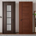 Single door combination 3d model