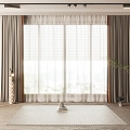 Modern Curtains 3d model