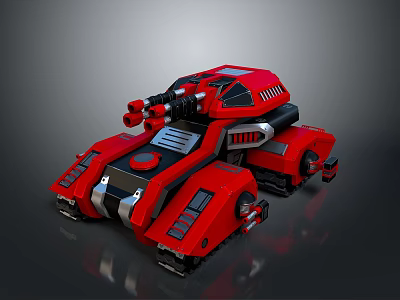 Sci-fi Tank Cartoon Tank Sci-fi Vehicle Sci-fi Vehicle World of Tanks Tank War Anime Tank 3d model