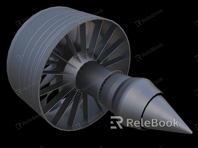 simple turbofan engine model