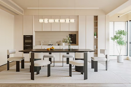 Modern Restaurant 3d model