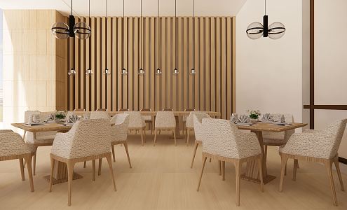 Modern Restaurant 3d model