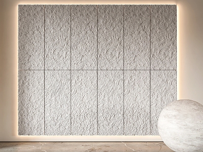 Modern Background Wall Rubstone Wall Stone Wall model