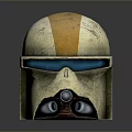 Sci-Fi Helmet Alien Helmet High Tech Helmet Game Helmet 3d model