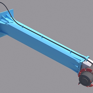 Mud in-situ curing mixing head 3d model