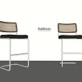 Modern Middle Ancient Bar Chair Bar Chair 3d model