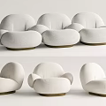 Modern Gubi Combo Sofa 3d model