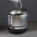 Modern Home Humidifiers For Daily Use With Steam And Silver White Design