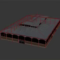 Brick Walled Building With Metal Roof Arched Windows Central Raised Roof Section And Symmetrical Design