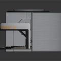 Modern Robot Arm Sci-Fi Factory Robot Arm 3d model