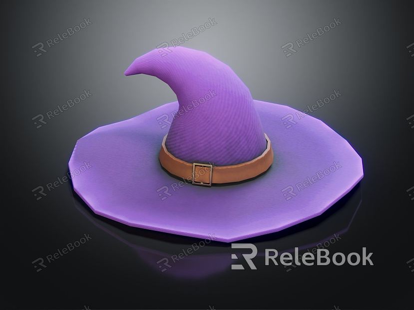 Modern Hat Magic Hat Magician Hat model