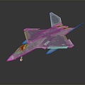 Modern Fighter Fighter 3d model