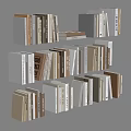 Modern Books 3d model