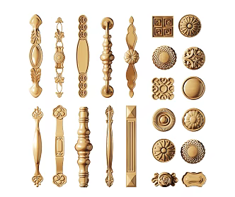 Jane O Handle Door Handle 3d model