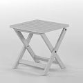 Simple Style Wooden Stool Featuring Cross Legs Sturdy Structure and Natural Wood Finish