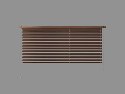 Wooden blinds 3d model
