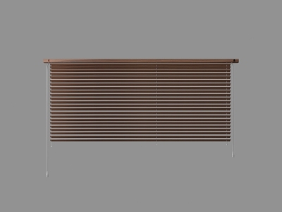 Wooden blinds 3d model